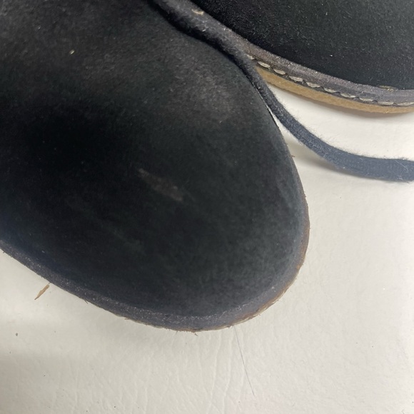 JCrew MacAllister black sauce wedges boots size 8 - Picture 3 of 10